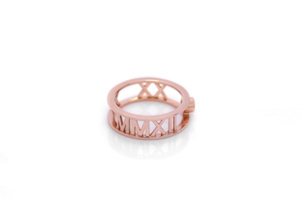 Date Ring In Roman Numerals