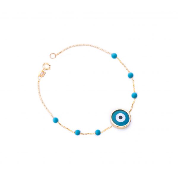 Evil Eye Turquoise Bracelet