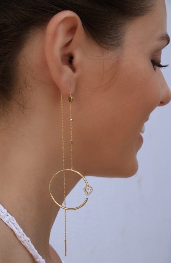 Dangle Hoop Earring